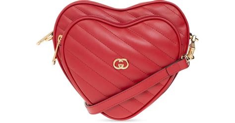 gucci i heart ny bag|Gucci heart shaped bag.